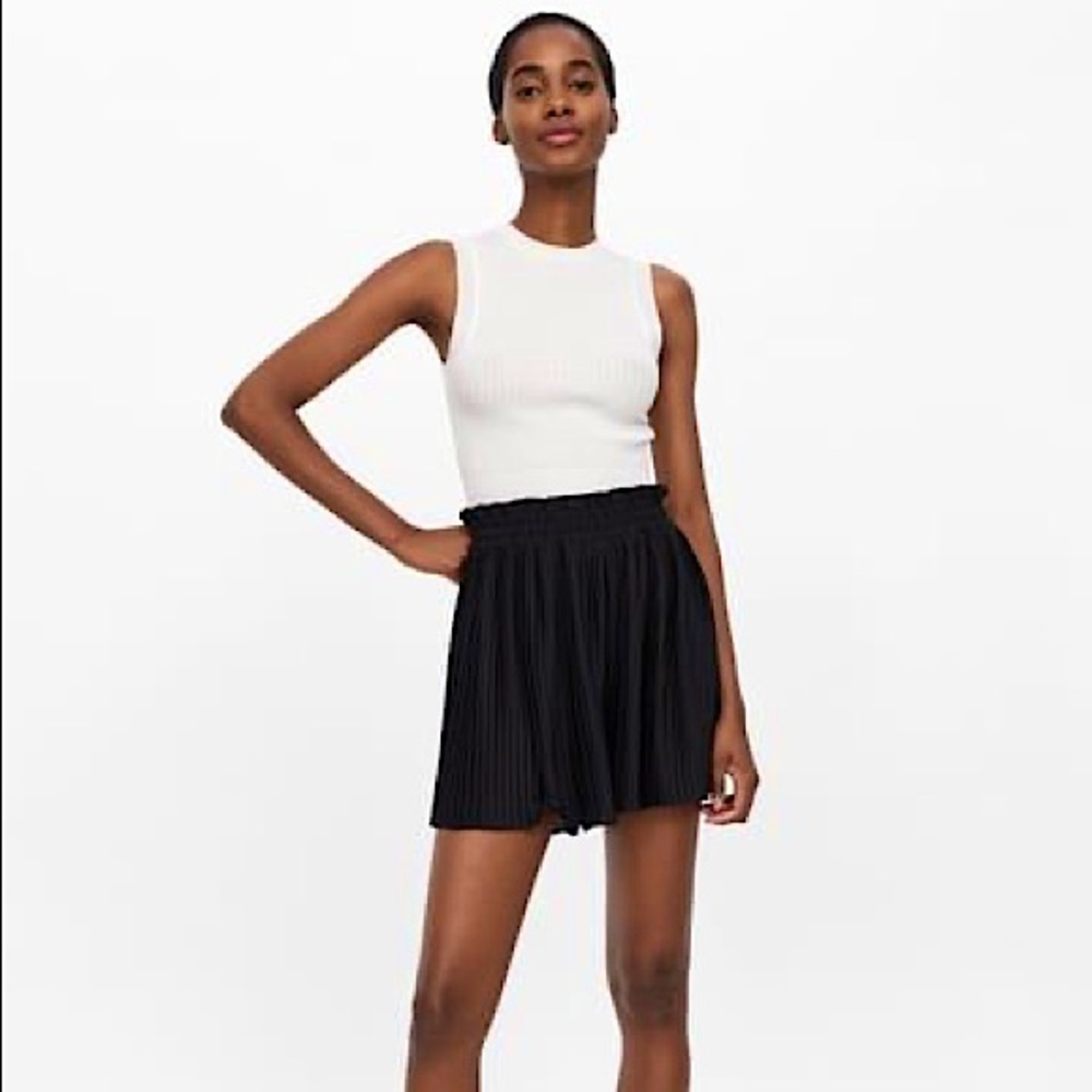 Zara Pleated Shorts